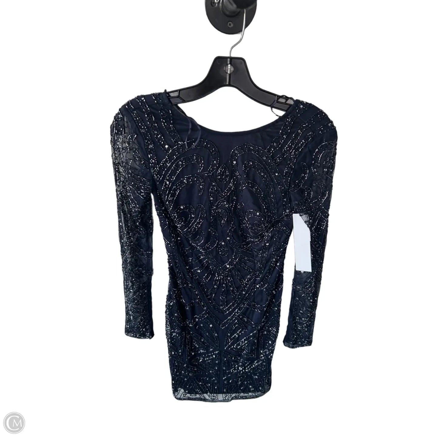 Dress Party Short By Clothes Mentor In Navy, Size: Xxs
