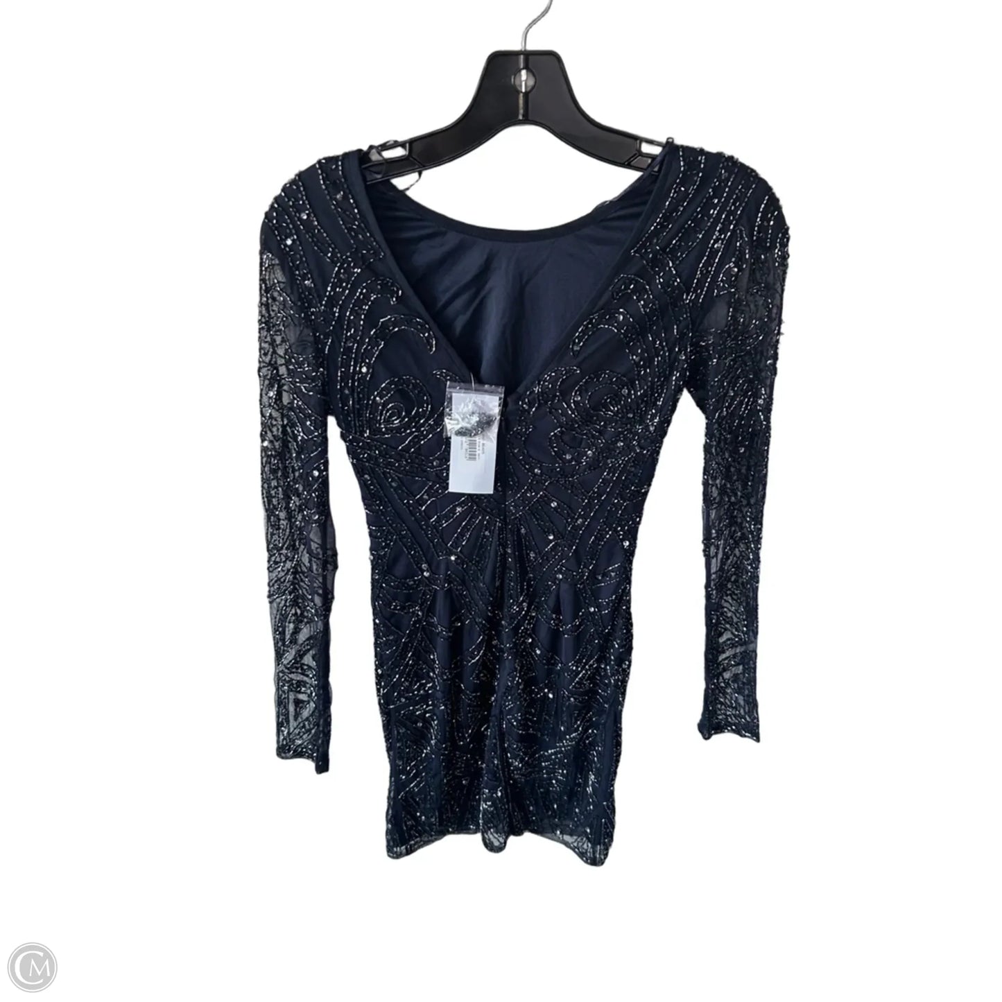 Dress Party Short By Clothes Mentor In Navy, Size: Xxs