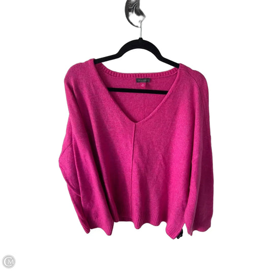 Sweater By Vince Camuto In Pink & Purple, Size: Xxl