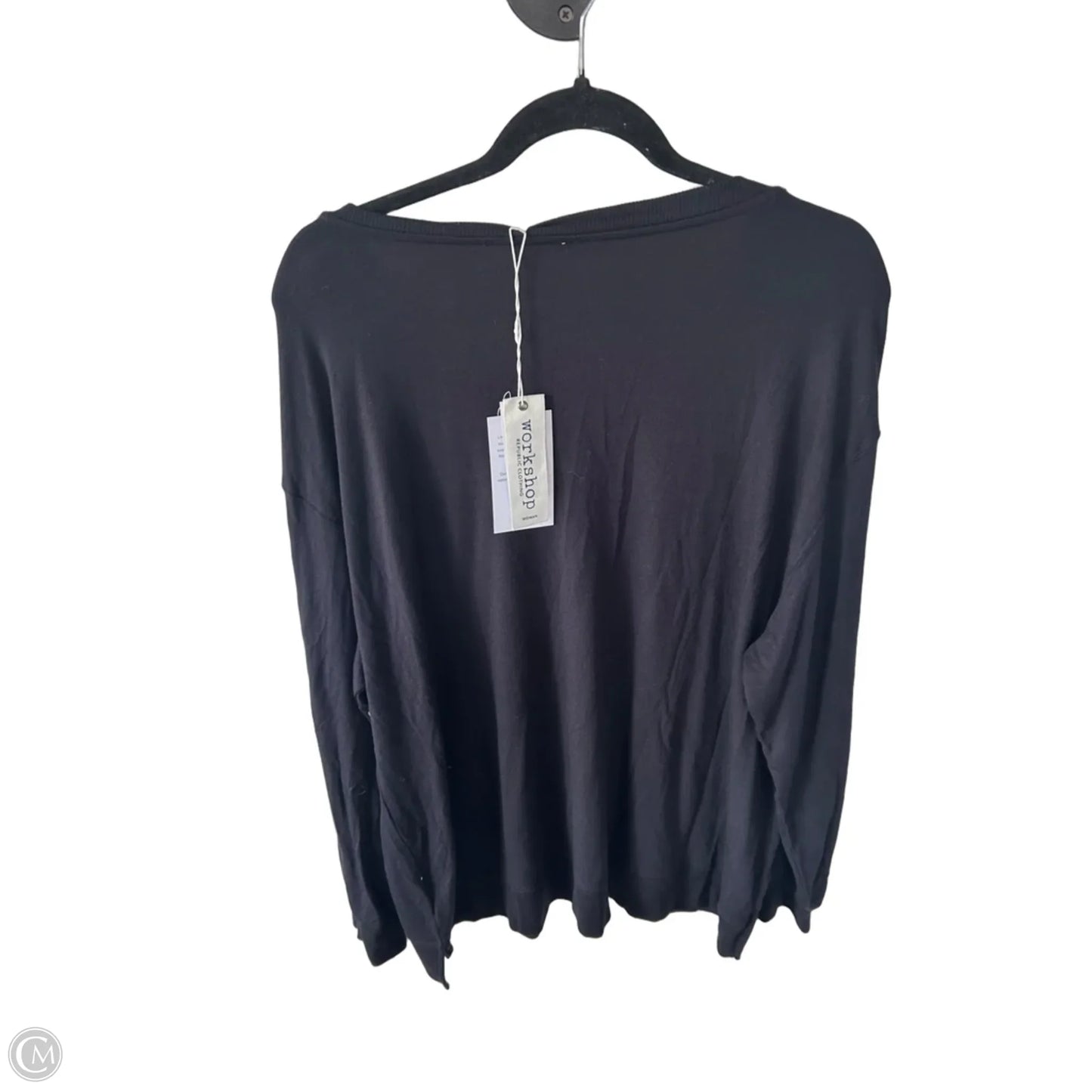 Sweater By Workshop In Black, Size: 2x