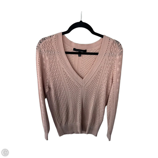 Sweater By White House Black Market In Pink, Size: L