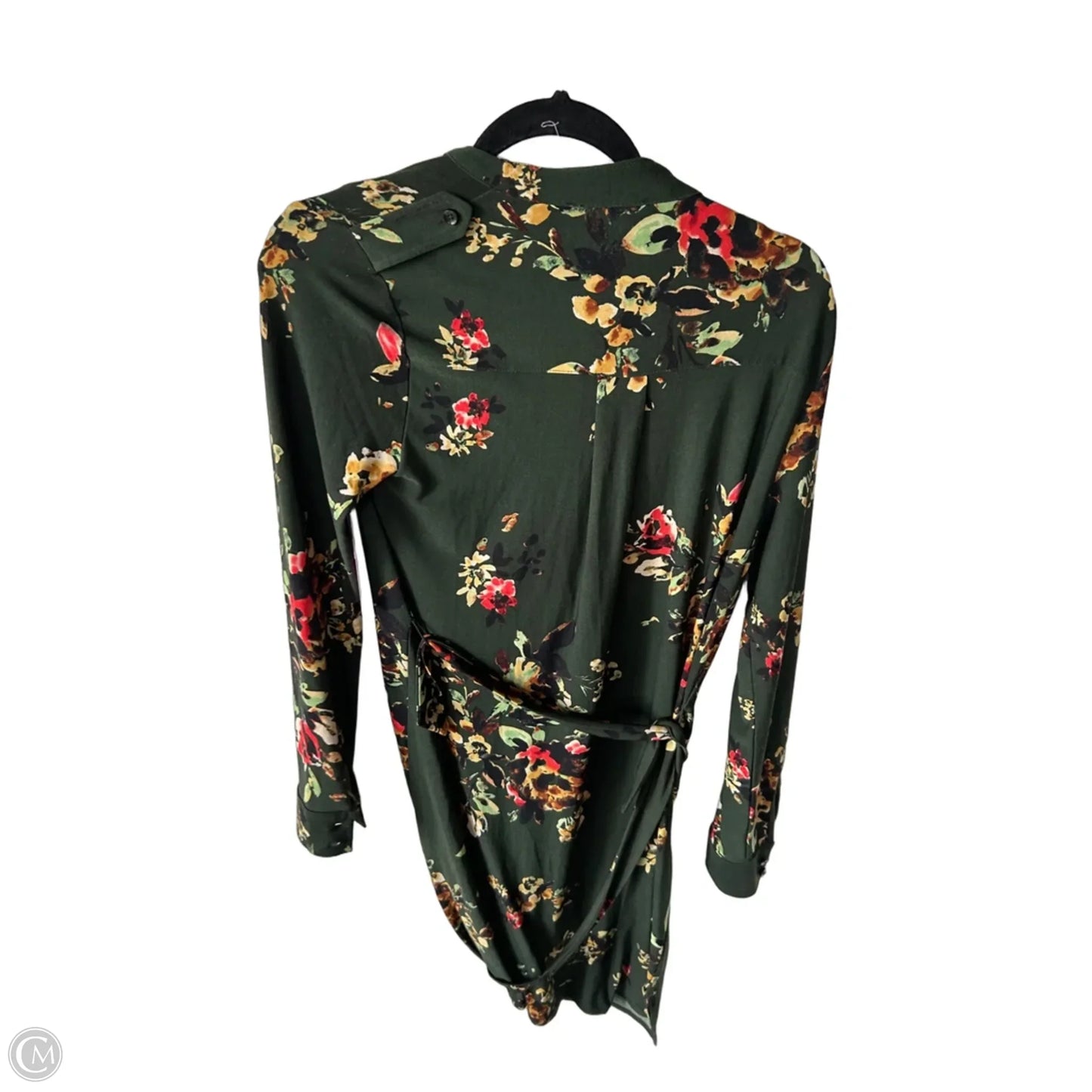 Dress Work By Jones New York In Green & Yellow, Size: S