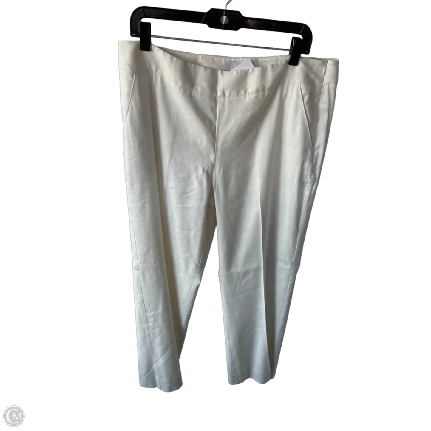 Pants Dress By Cabi In White, Size: 14