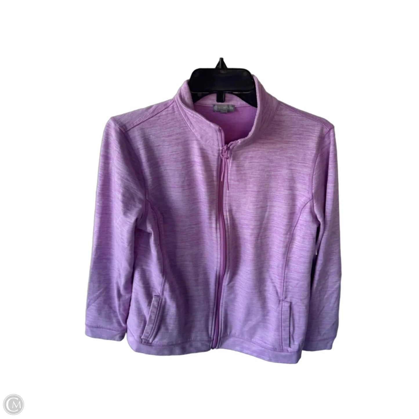 Sweatshirt Collar By Talbots In Purple, Size: M