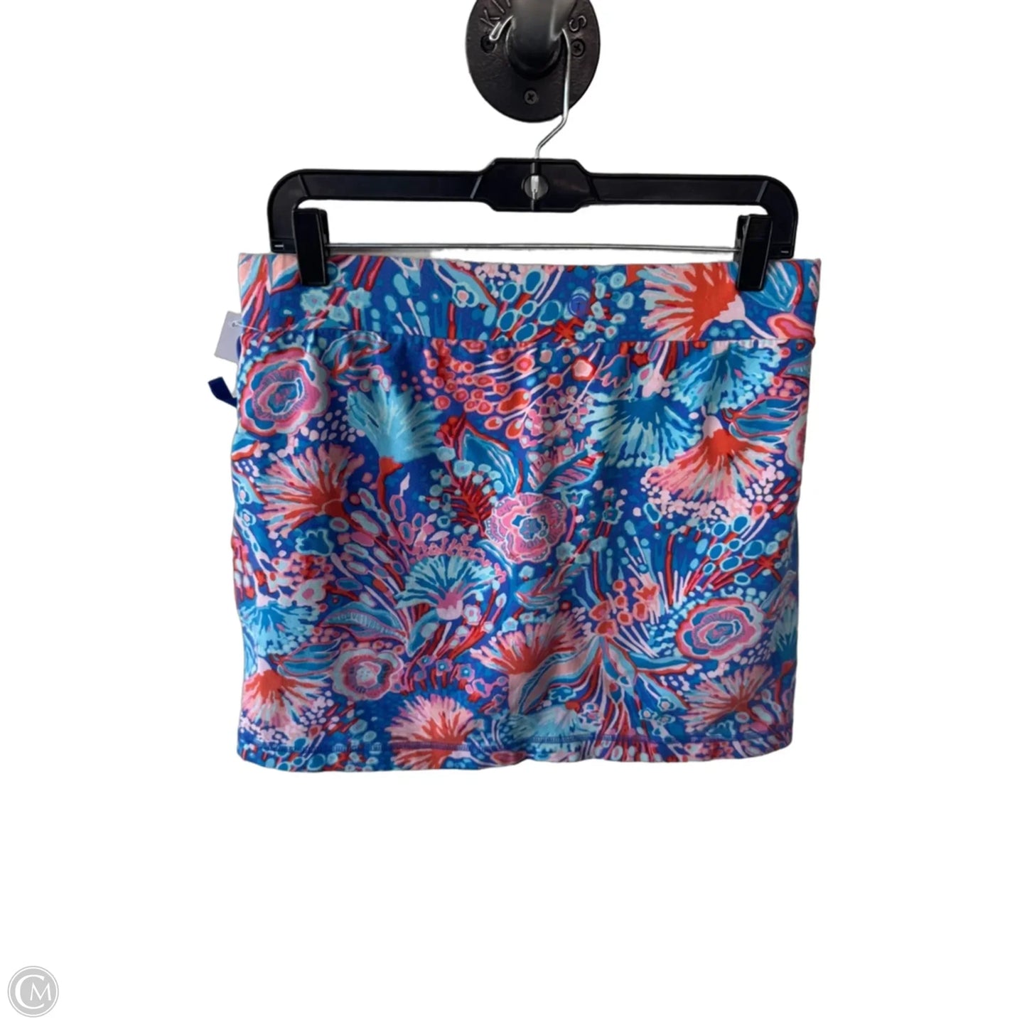 Skort By Talbots In Blue & Orange, Size: Mp