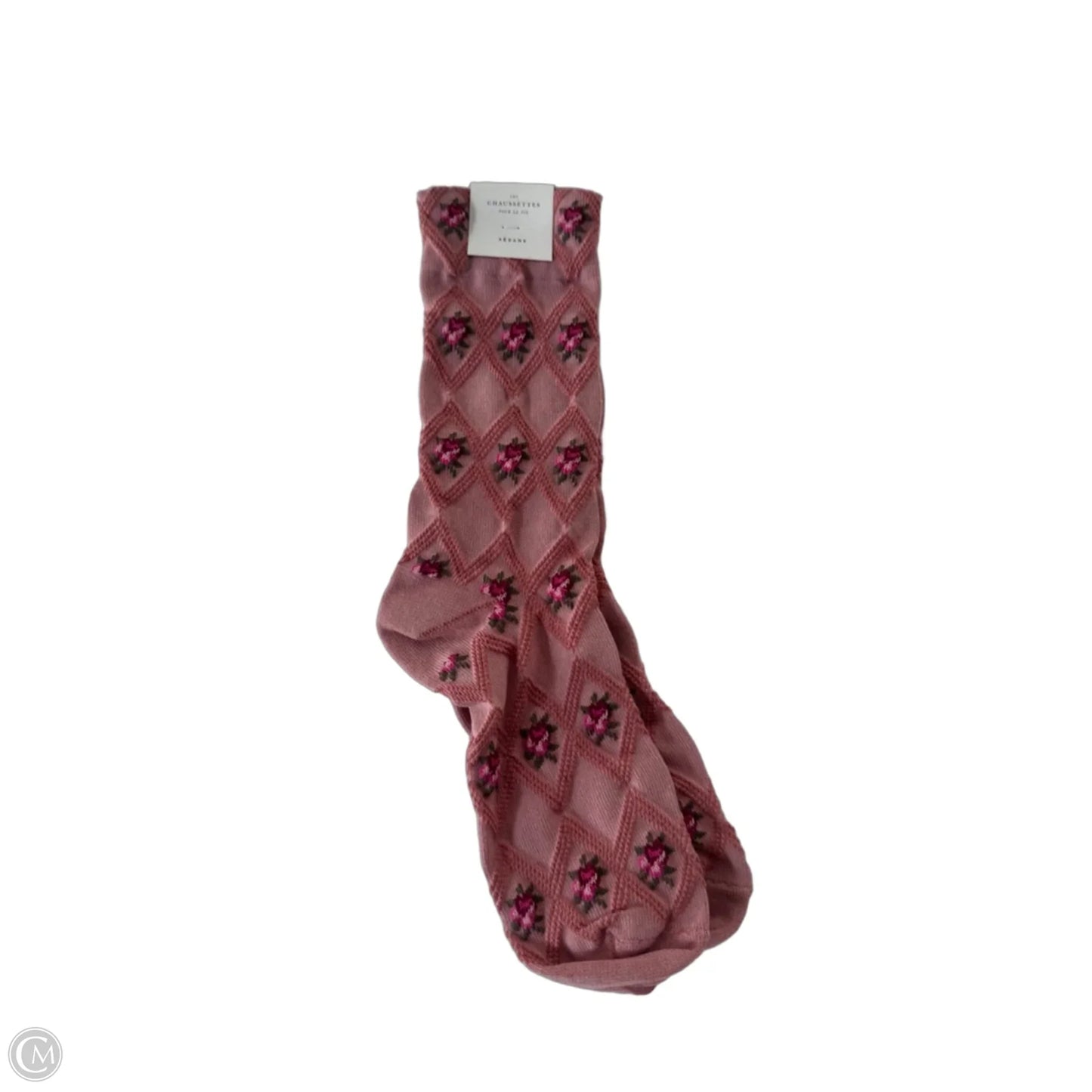 Socks By Cmc In Pink & Red, Size: Osfm