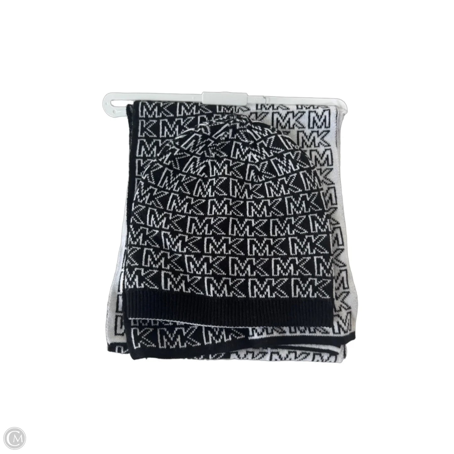Scarf Winter By Michael By Michael Kors In Black & White
