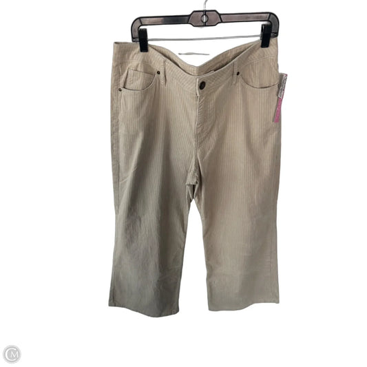 Pants Corduroy By Cabi In Tan, Size: 12
