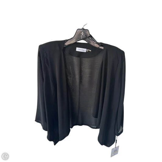 Cardigan By Calvin Klein In Black, Size: M
