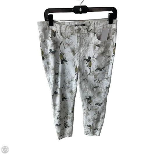 Jeans Skinny By Buffalo David Bitton In Green & White, Size: 8