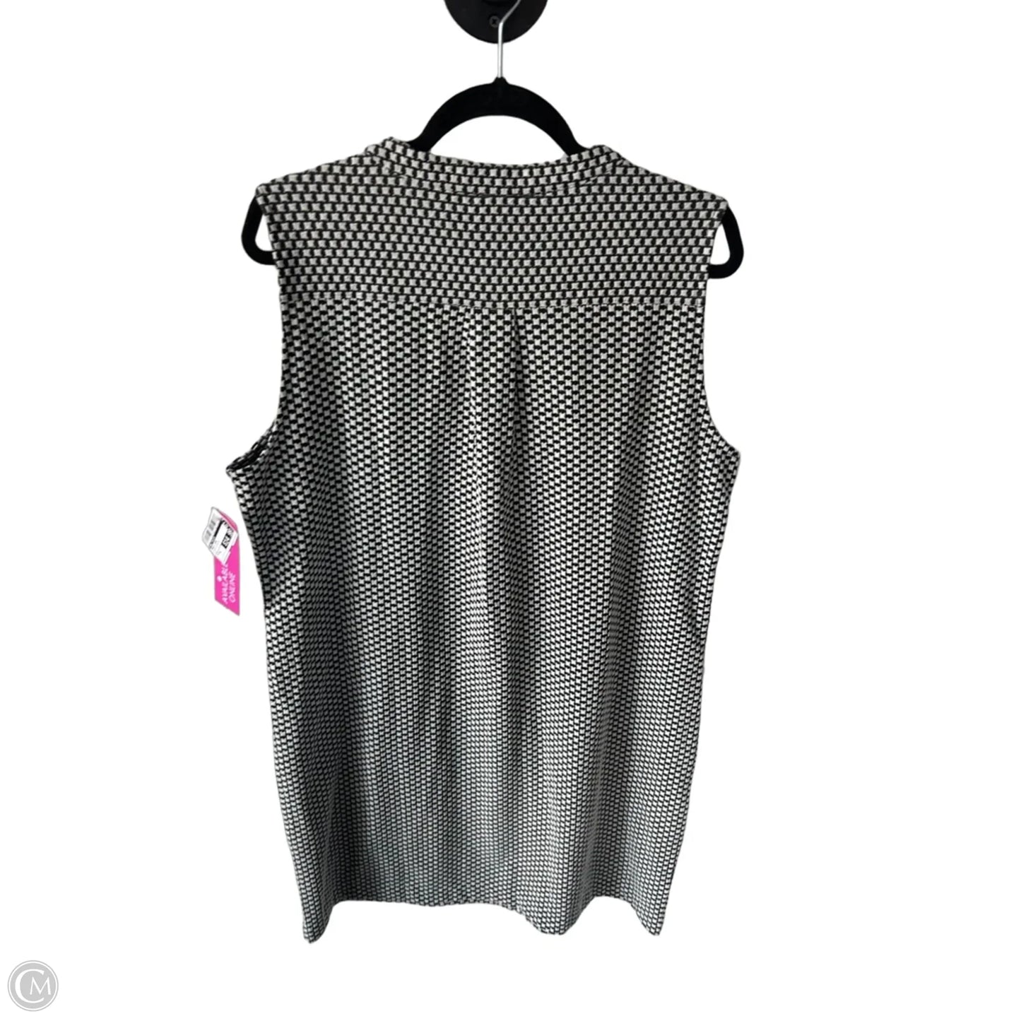 Dress Work By Ann Taylor In Black & White, Size: Xl