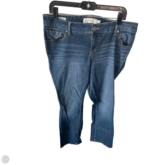 Jeans Boot Cut By Torrid In Blue Denim, Size: 12