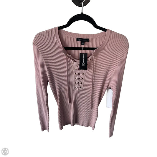 Sweater By Inc In Pink, Size: L
