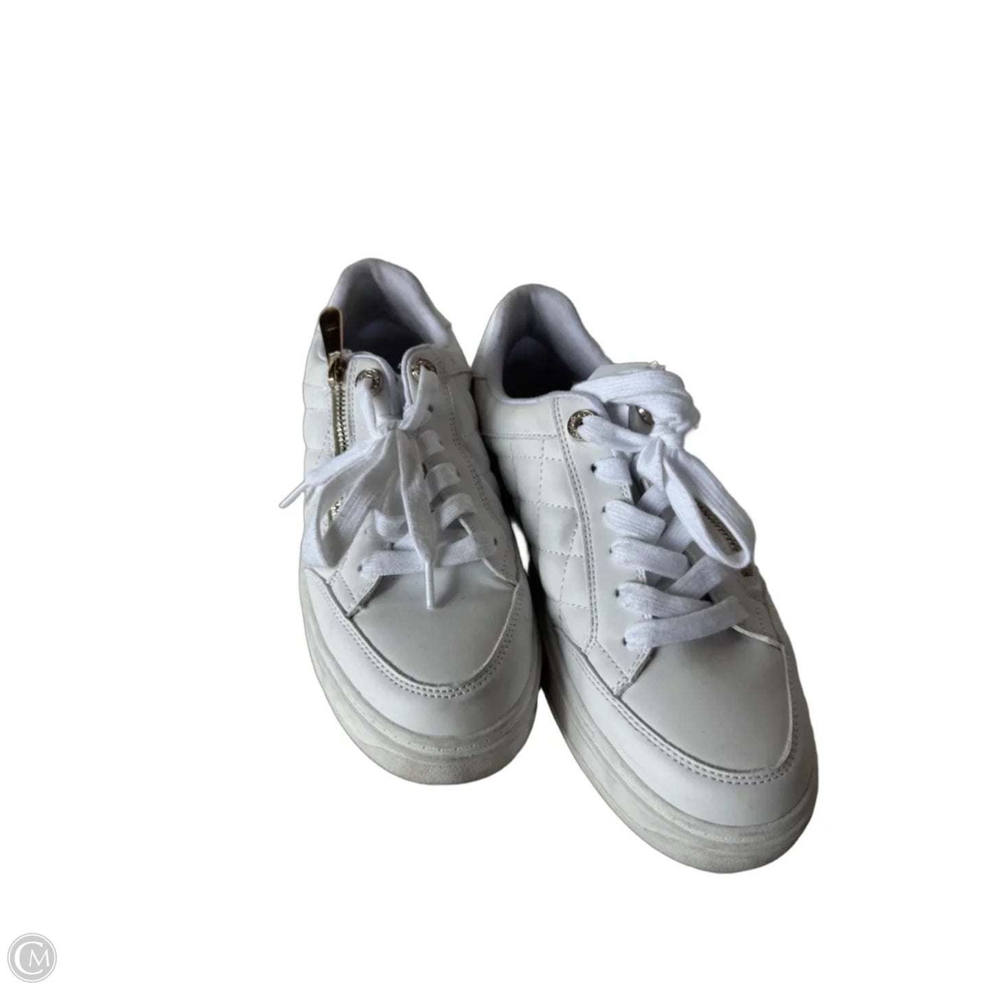 Shoes Sneakers Platform By Nine West In White, Size: 9