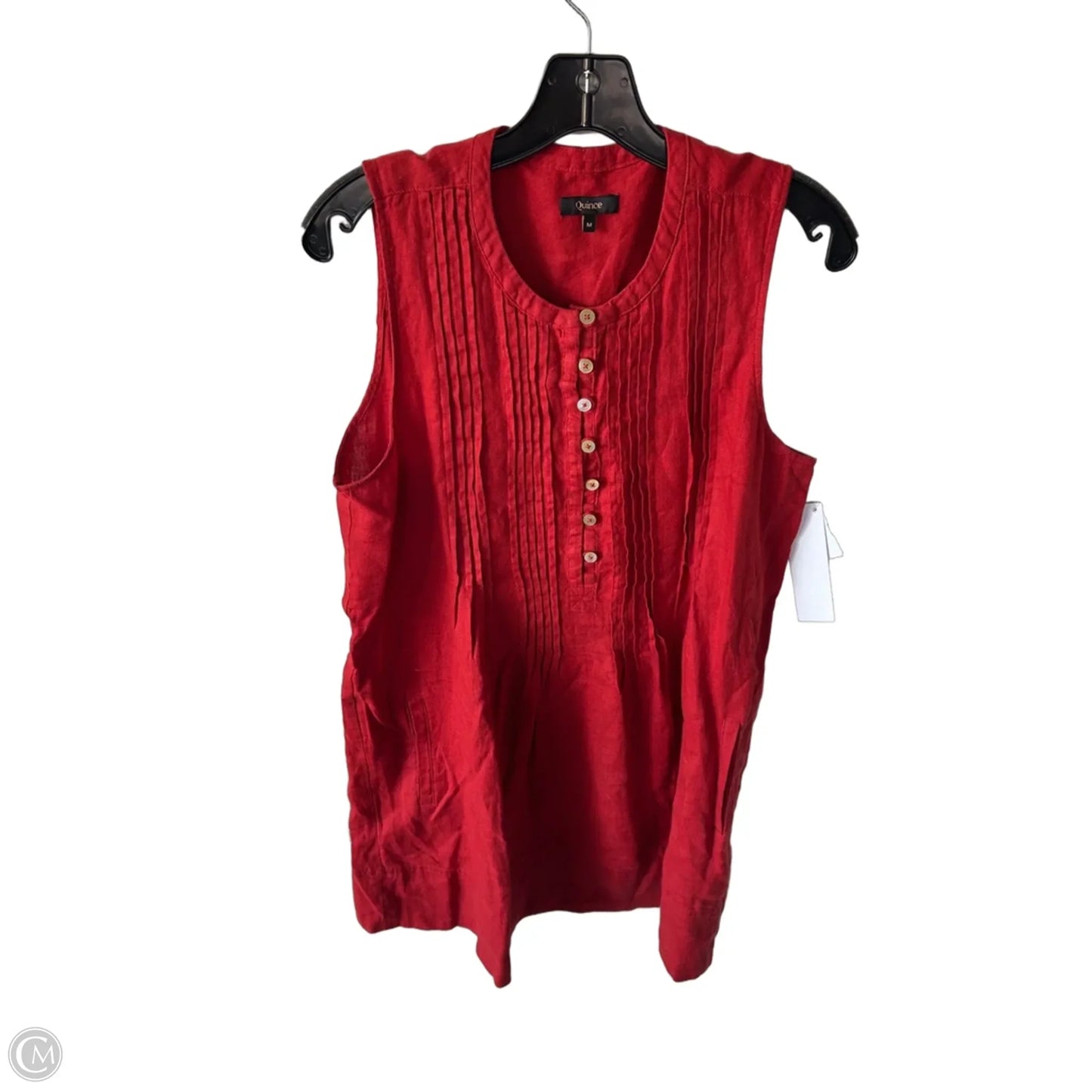 Dress Casual Short By Quince In Orange, Size: M