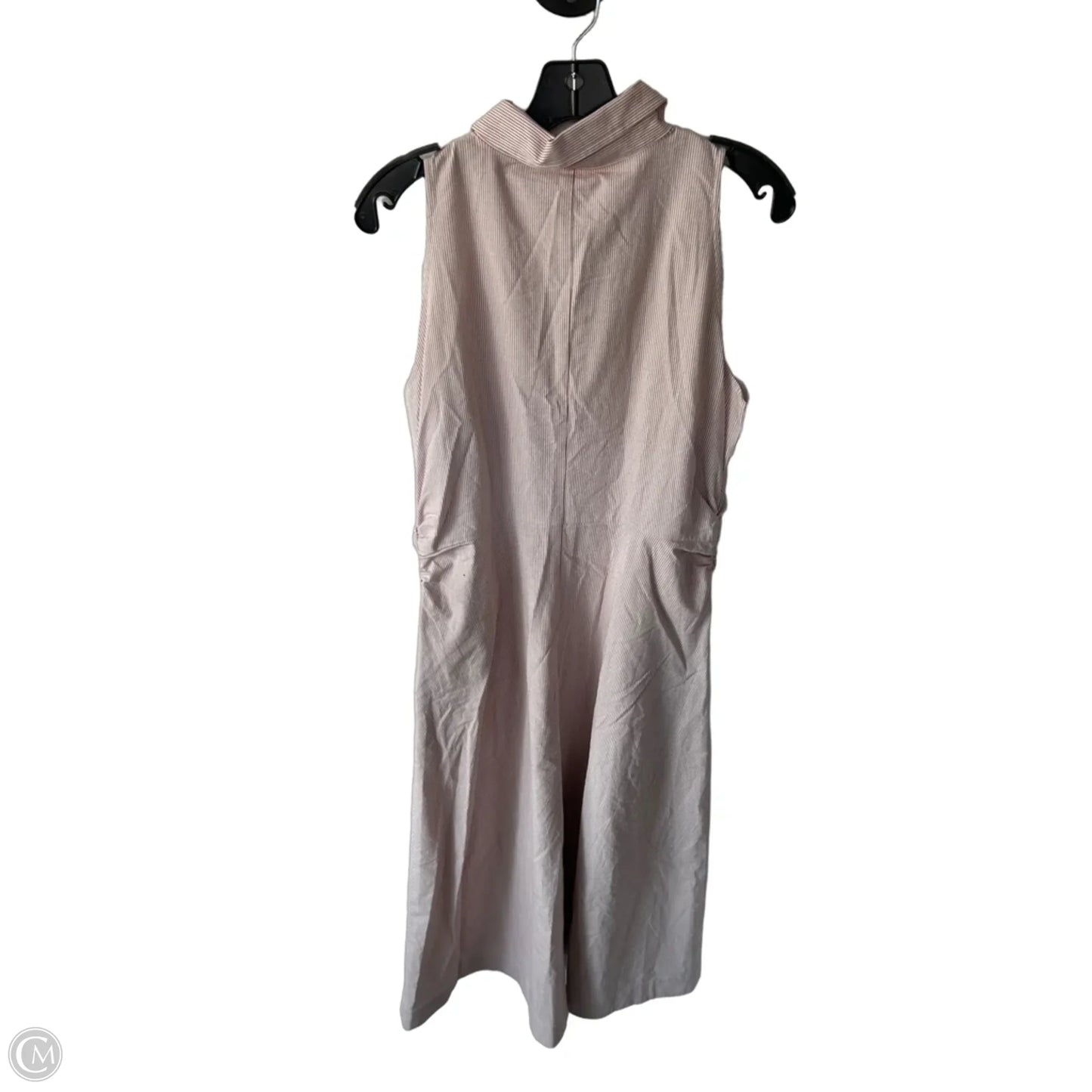 Dress Casual Maxi By Talbots In Red & White, Size: M