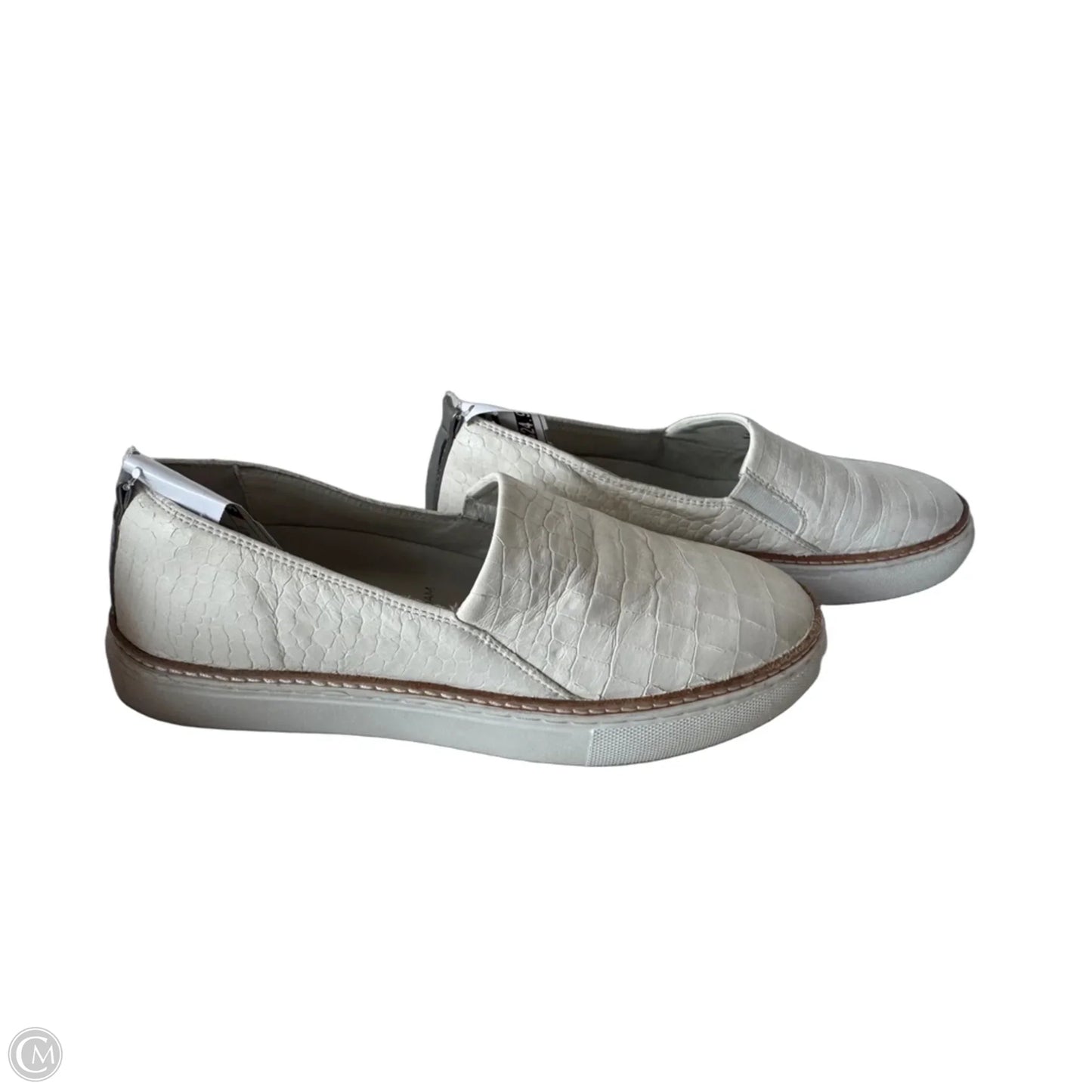 Shoes Flats By Johnston & Murphy In Cream, Size: 6.5