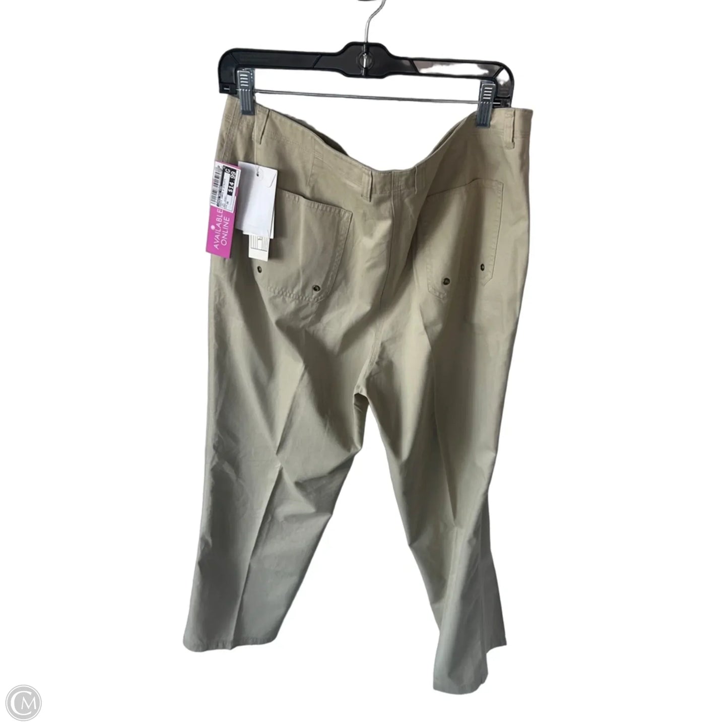 Pants Cargo & Utility By Jones New York In Tan, Size: 16
