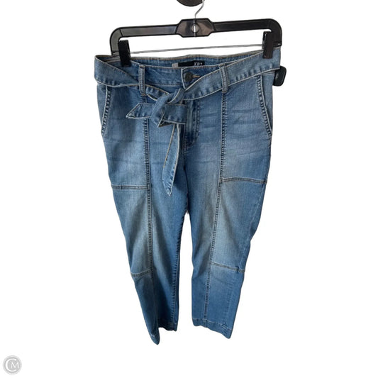 Jeans Straight By Kut In Blue Denim, Size: 2