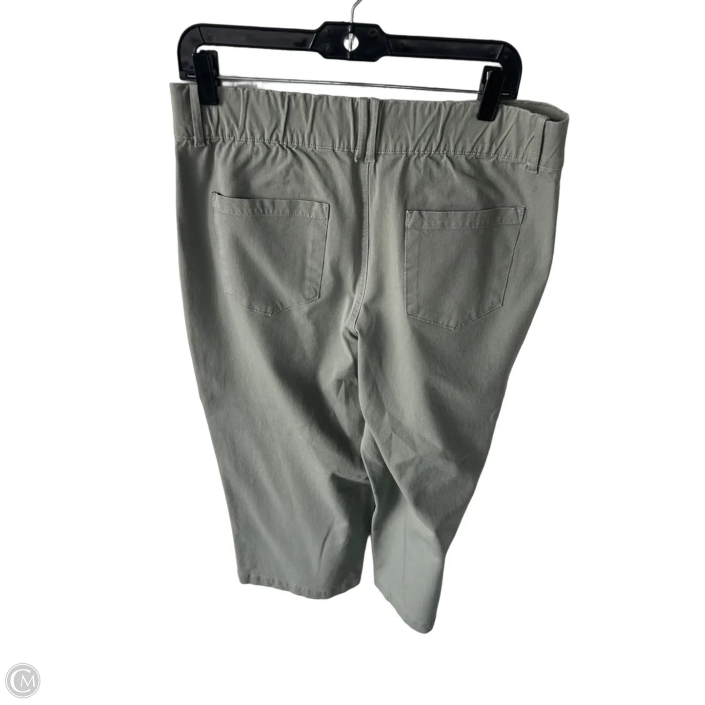 Pants Cropped By Any Body In Green, Size: M