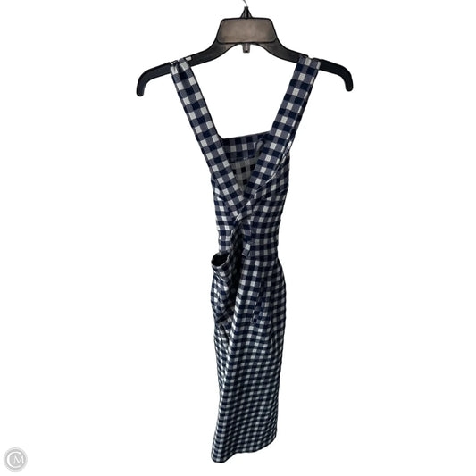 Jumpsuit By Anthropologie In Blue & Silver, Size: Xs