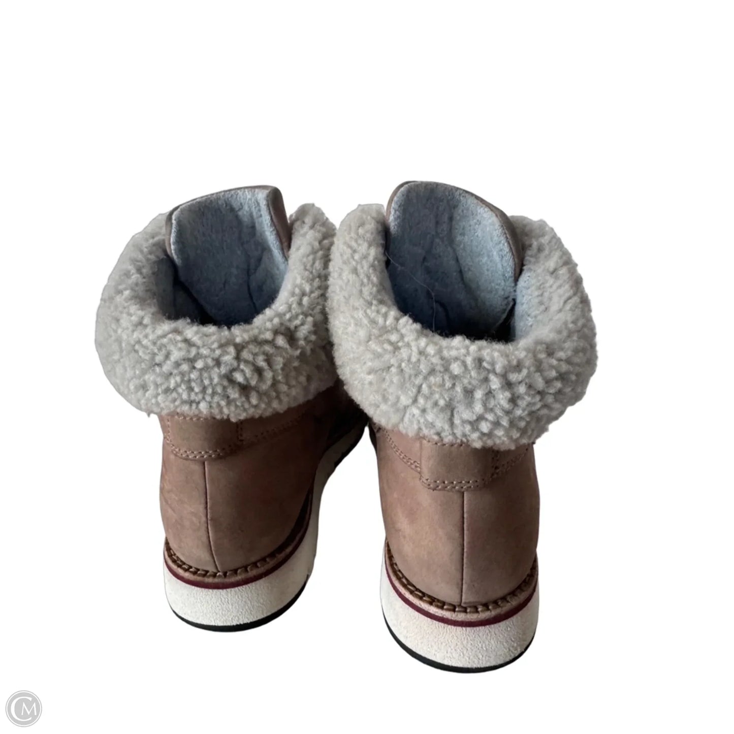 Boots Ankle Flats By Cole-haan In Brown, Size: 6.5