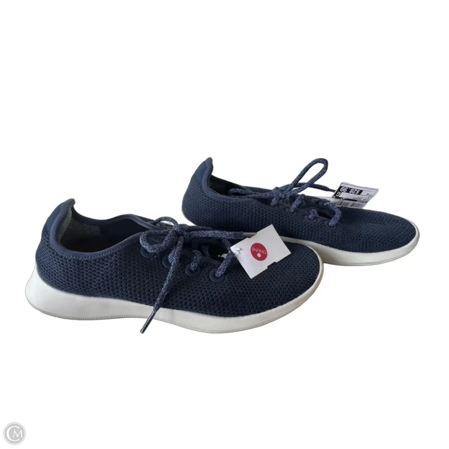Shoes Sneakers By Allbirds In Blue & White, Size: 10
