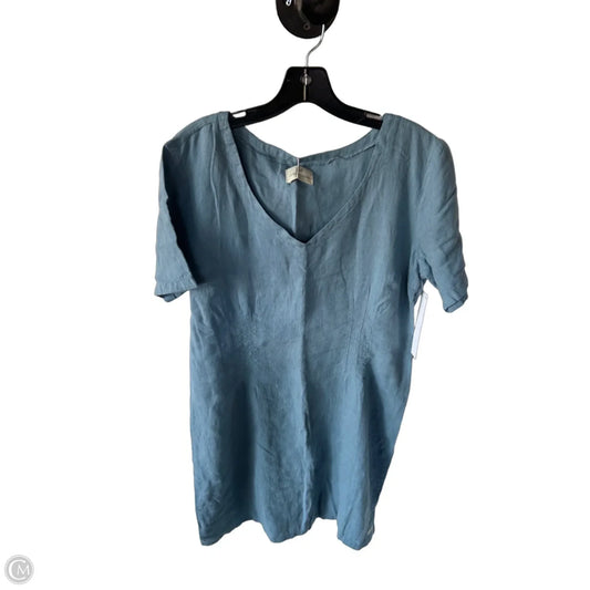 Dress Casual Midi By Clothes Mentor In Blue, Size: Xl