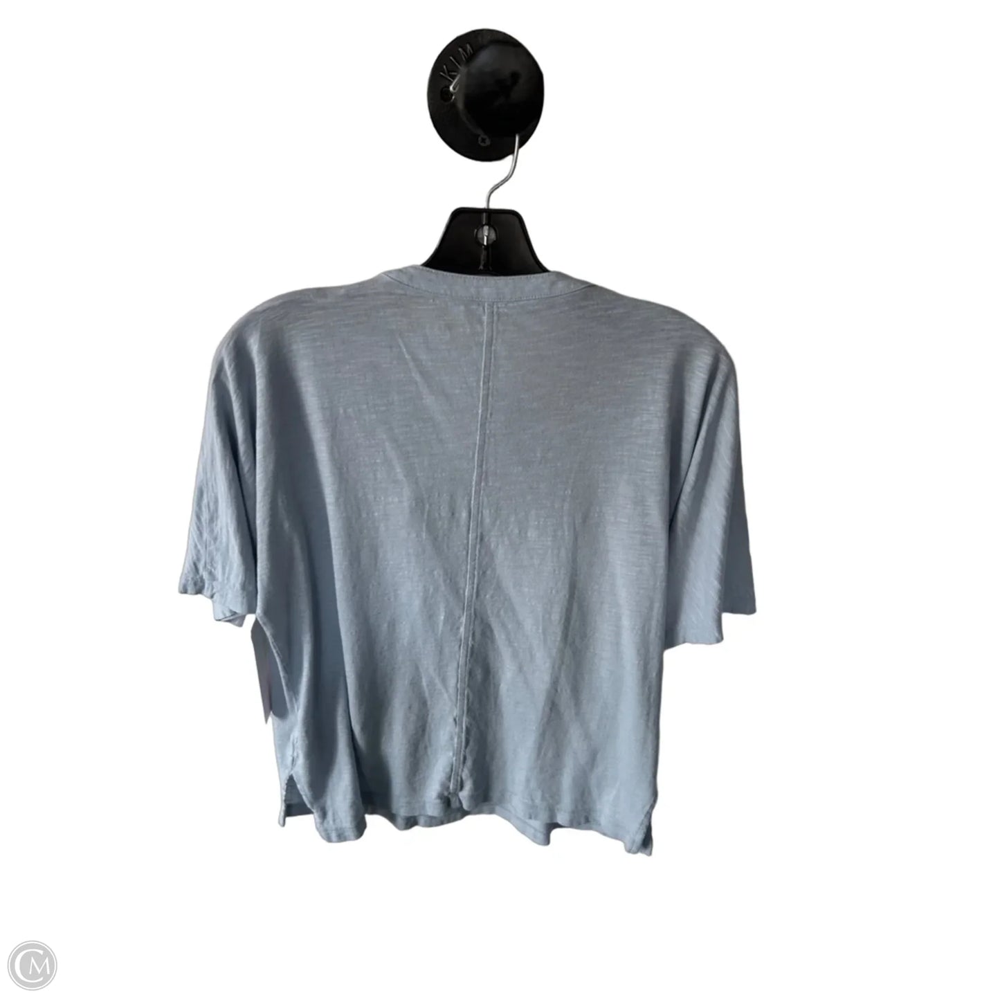 Top Short Sleeve By Banana Republic In Blue, Size: Xs