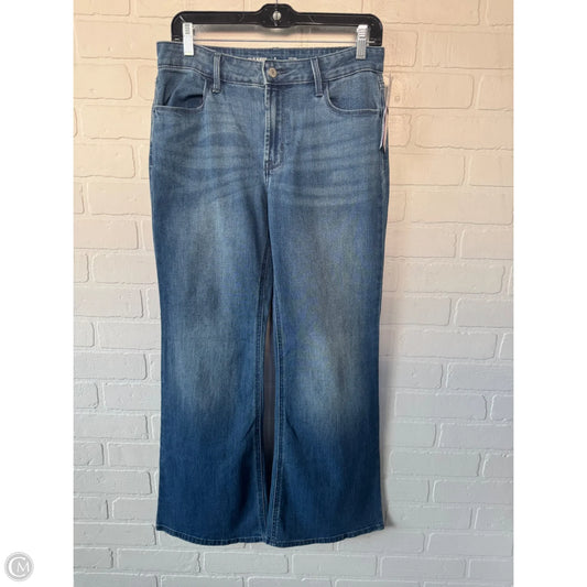 Jeans Flared By Old Navy In Blue Denim, Size: 6p