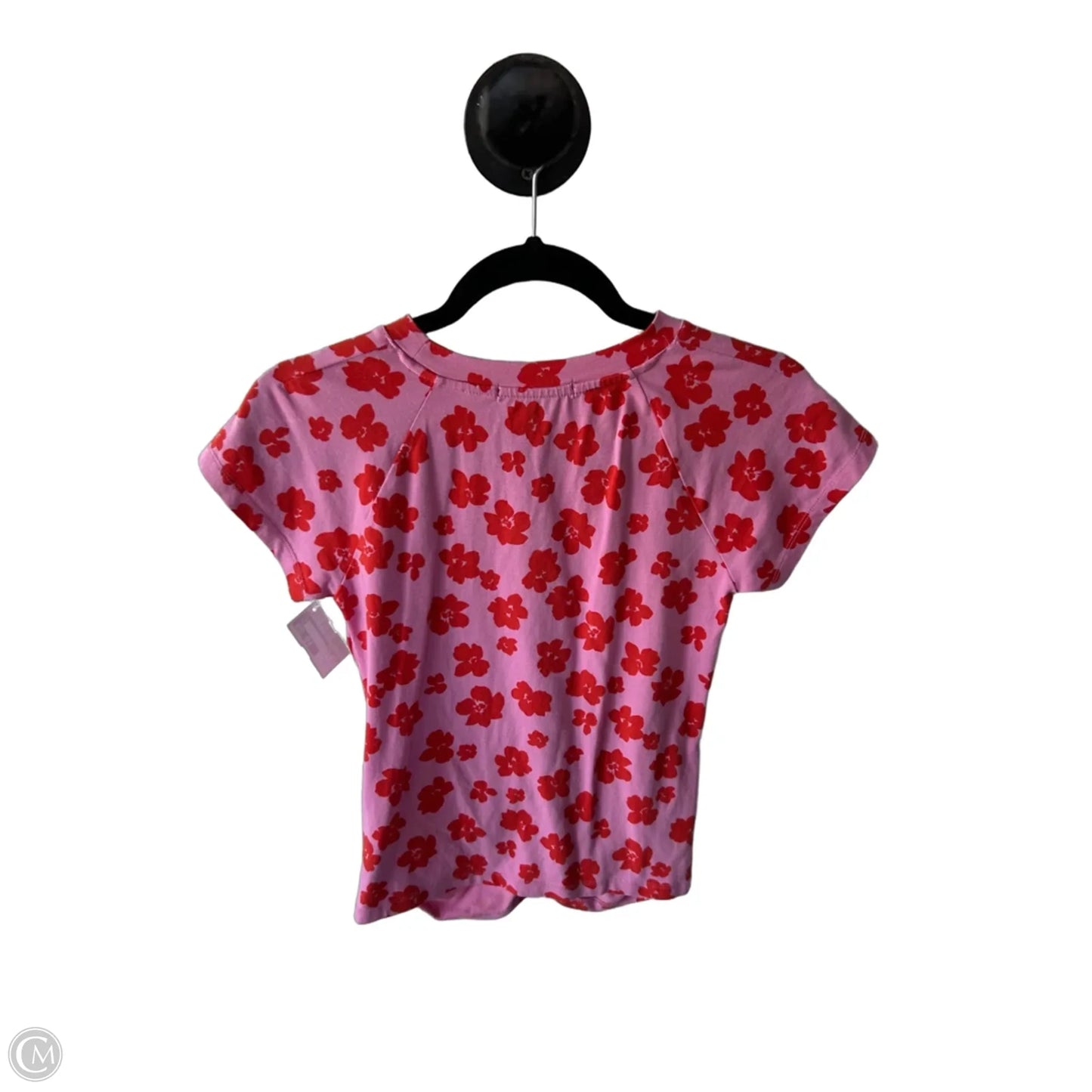 Top Short Sleeve Basic By Sanctuary In Pink & Red, Size: Xs