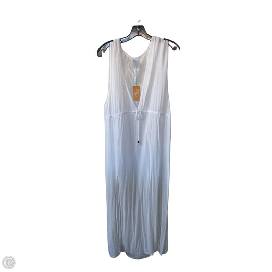 Swimwear Cover-up By Kona Sol In White, Size: M