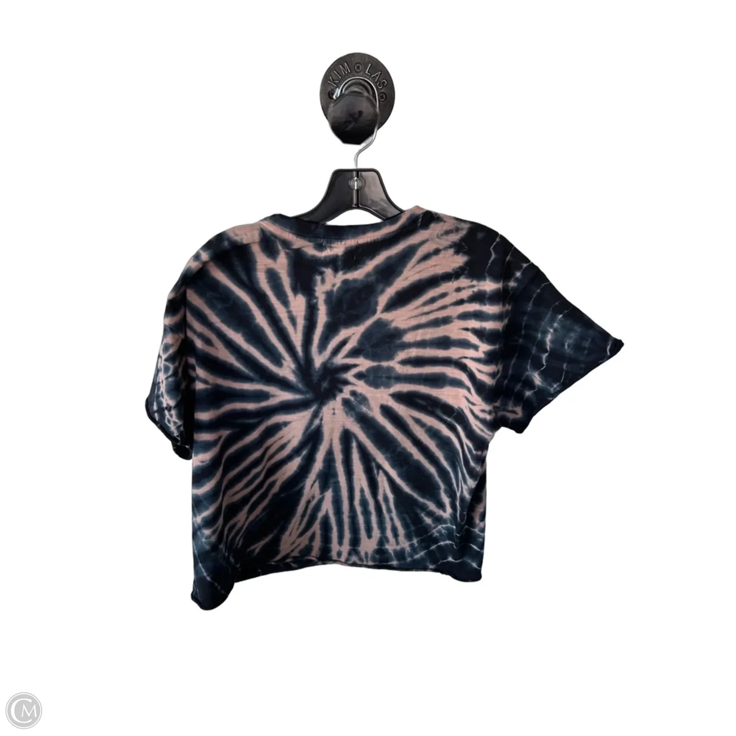 Top Short Sleeve By Nation In Tie Dye Print, Size: M