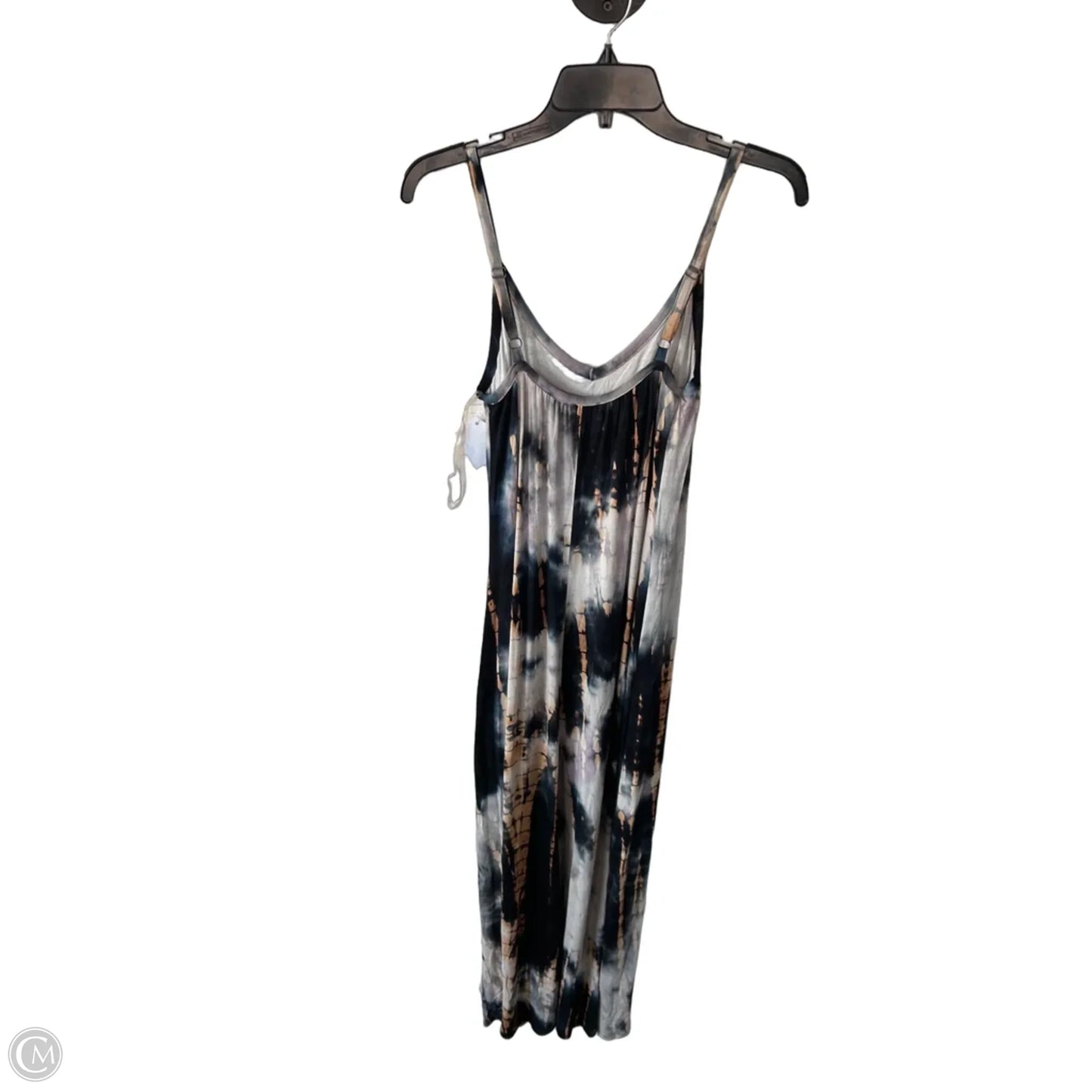 Dress Casual Maxi By Peyton Jensen In Tie Dye Print, Size: L