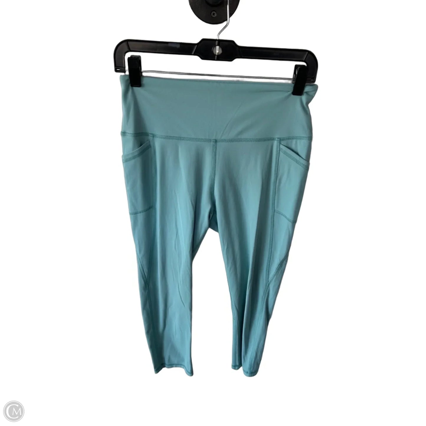 Athletic Leggings Capris By Gottex In Green, Size: M