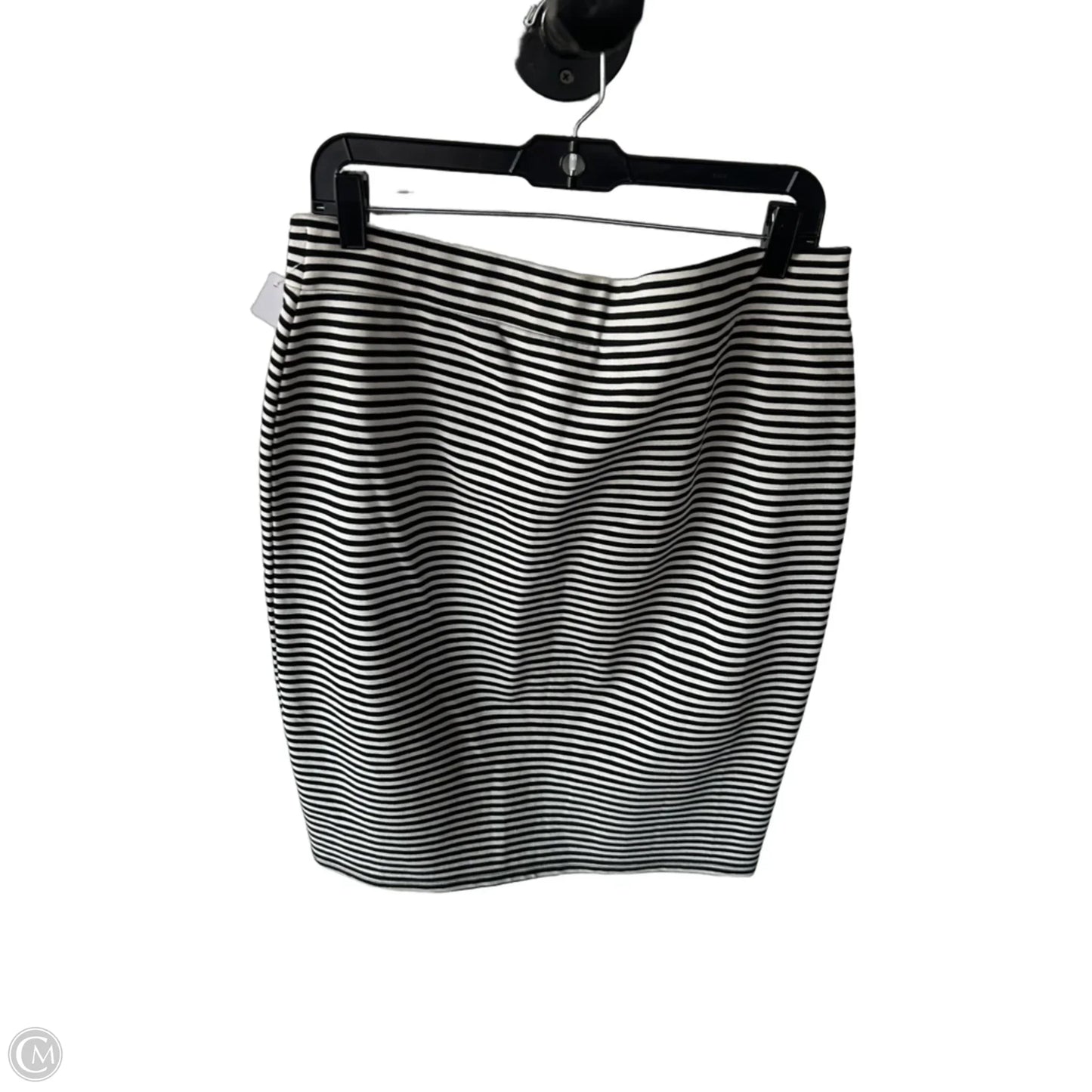 Skirt Midi By Toad & Co In Black & Cream, Size: L