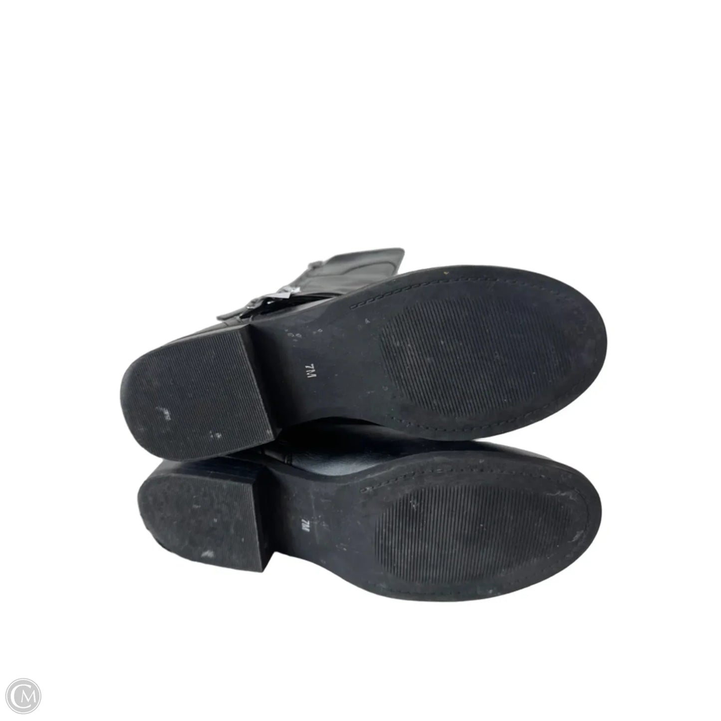 Boots Knee Flats By Guess In Black, Size: 7