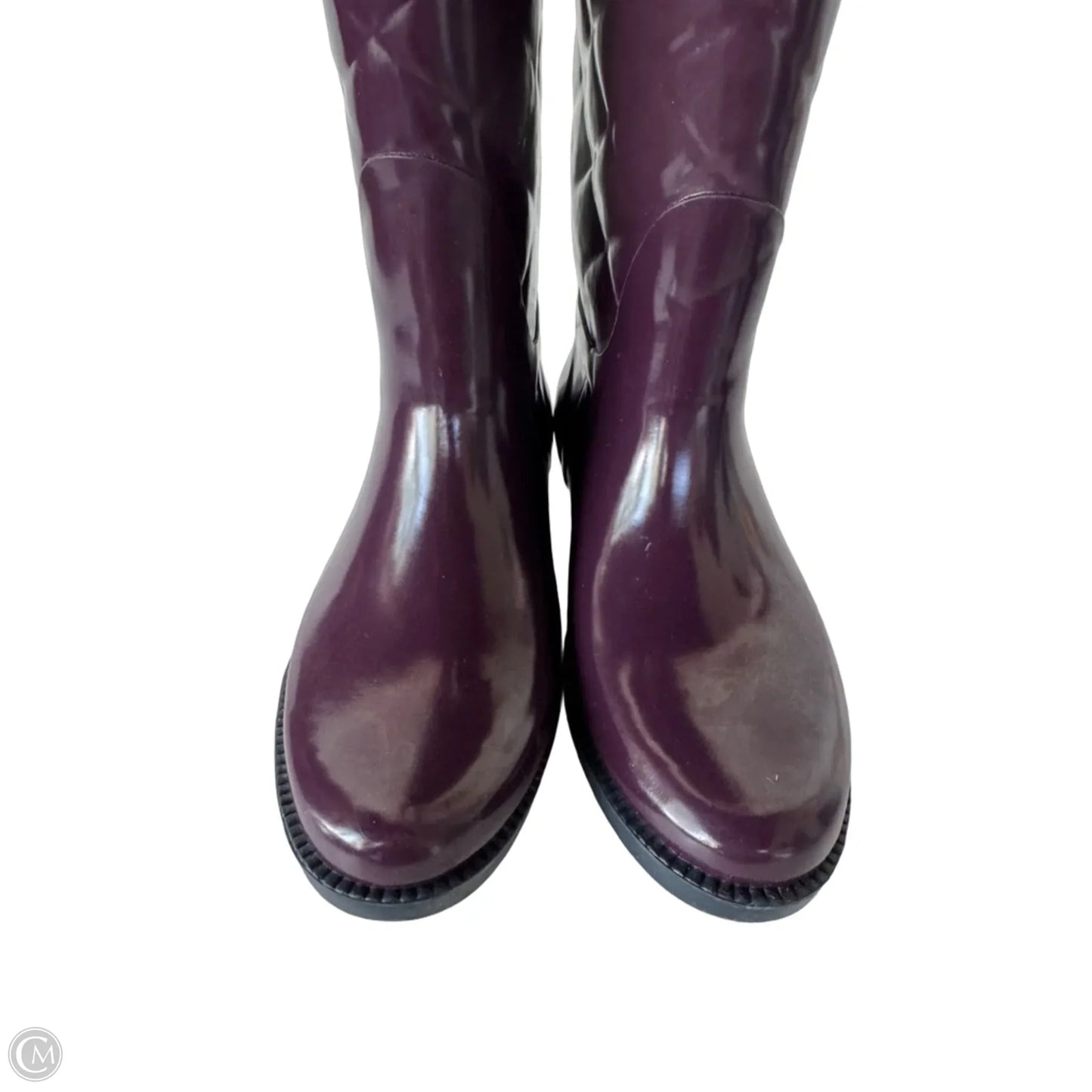 Boots Rain By Tommy Hilfiger In Purple, Size: 7
