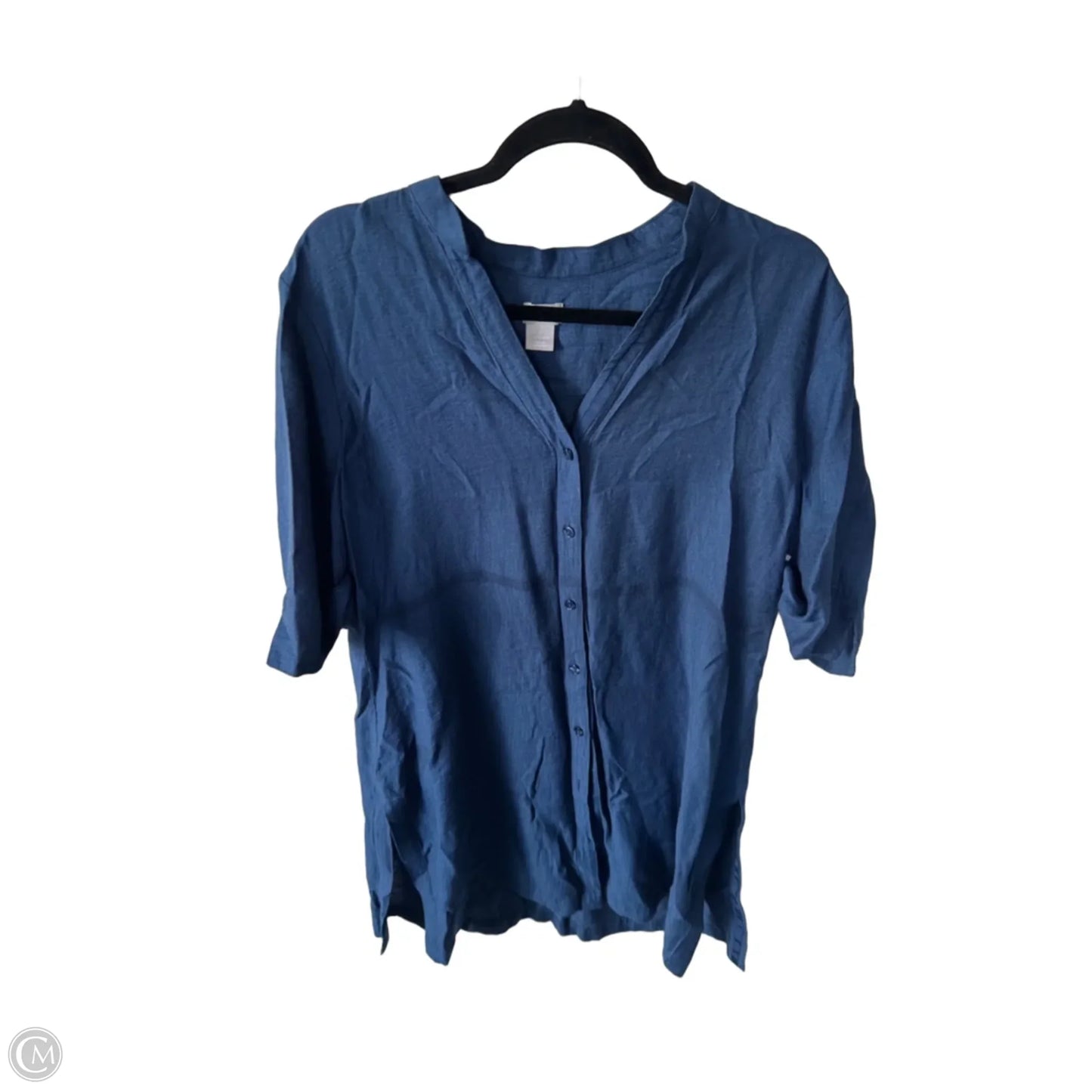Dress Casual Short By Chicos In Blue, Size: L