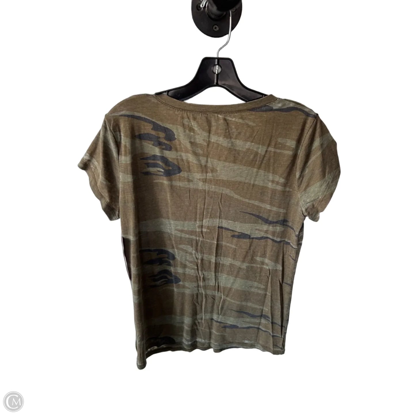 Top Short Sleeve Basic By Well Worn In Camouflage Print, Size: Xl
