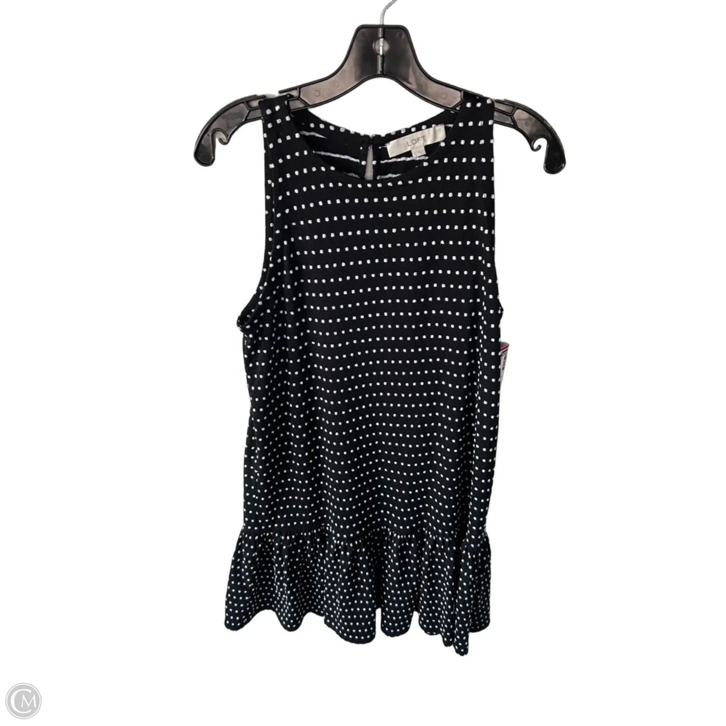 Dress Work By Loft In Blue & White, Size: S