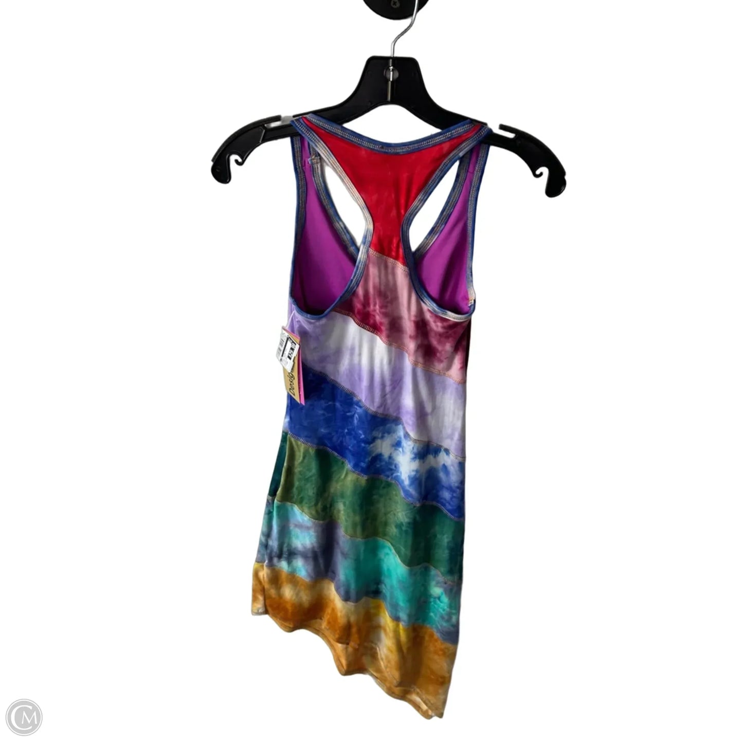 Dress Casual Midi By Cma In Rainbow Print, Size: Xxs