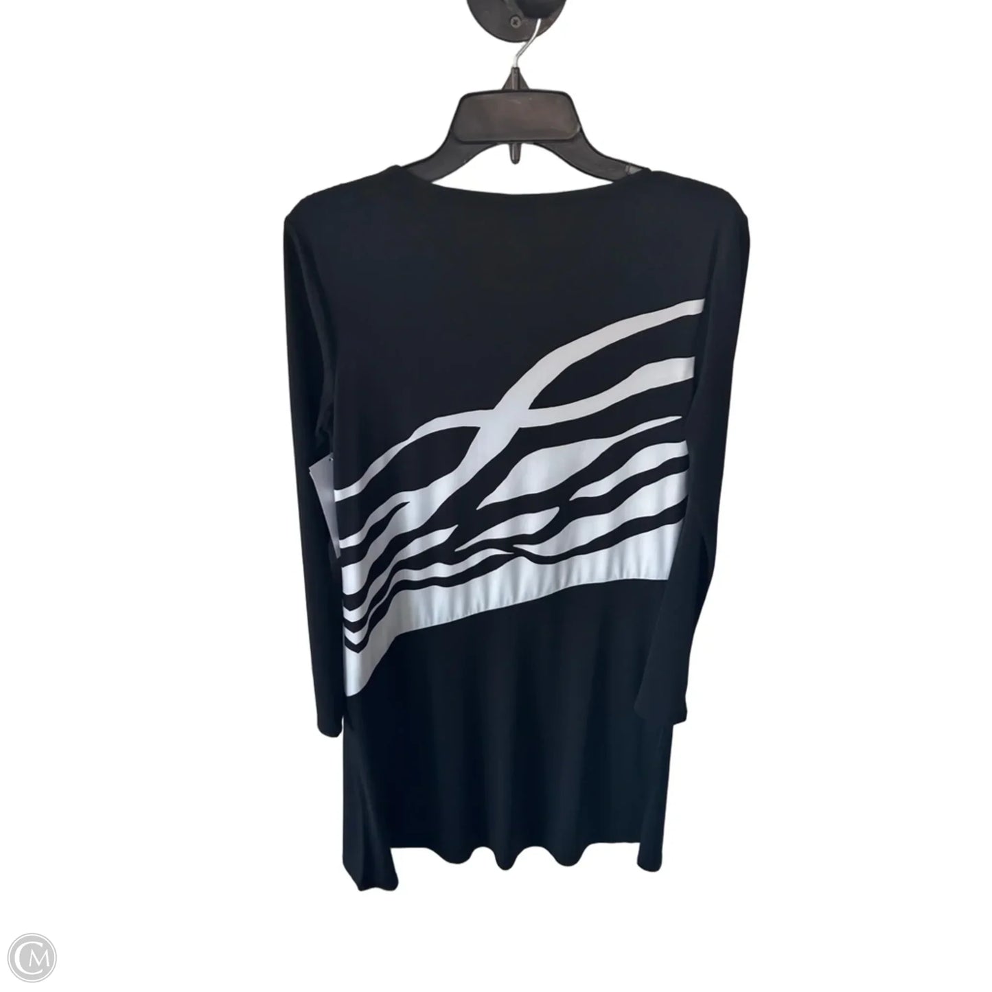 Dress Work By Ellen Tracy In Black & White, Size: M
