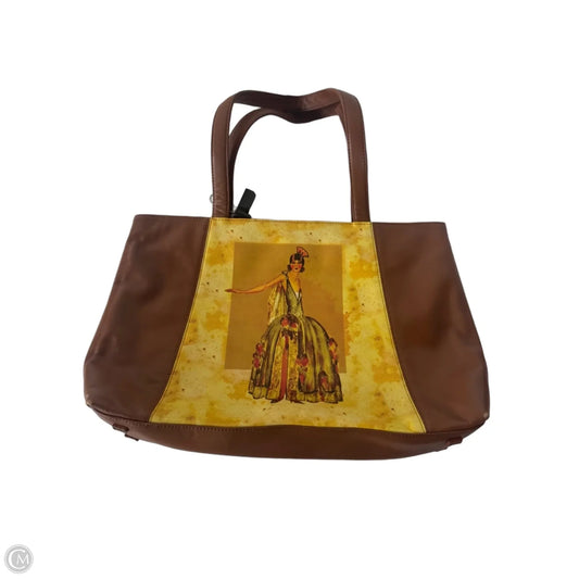 Tote Leather By Cmc, Size: Large