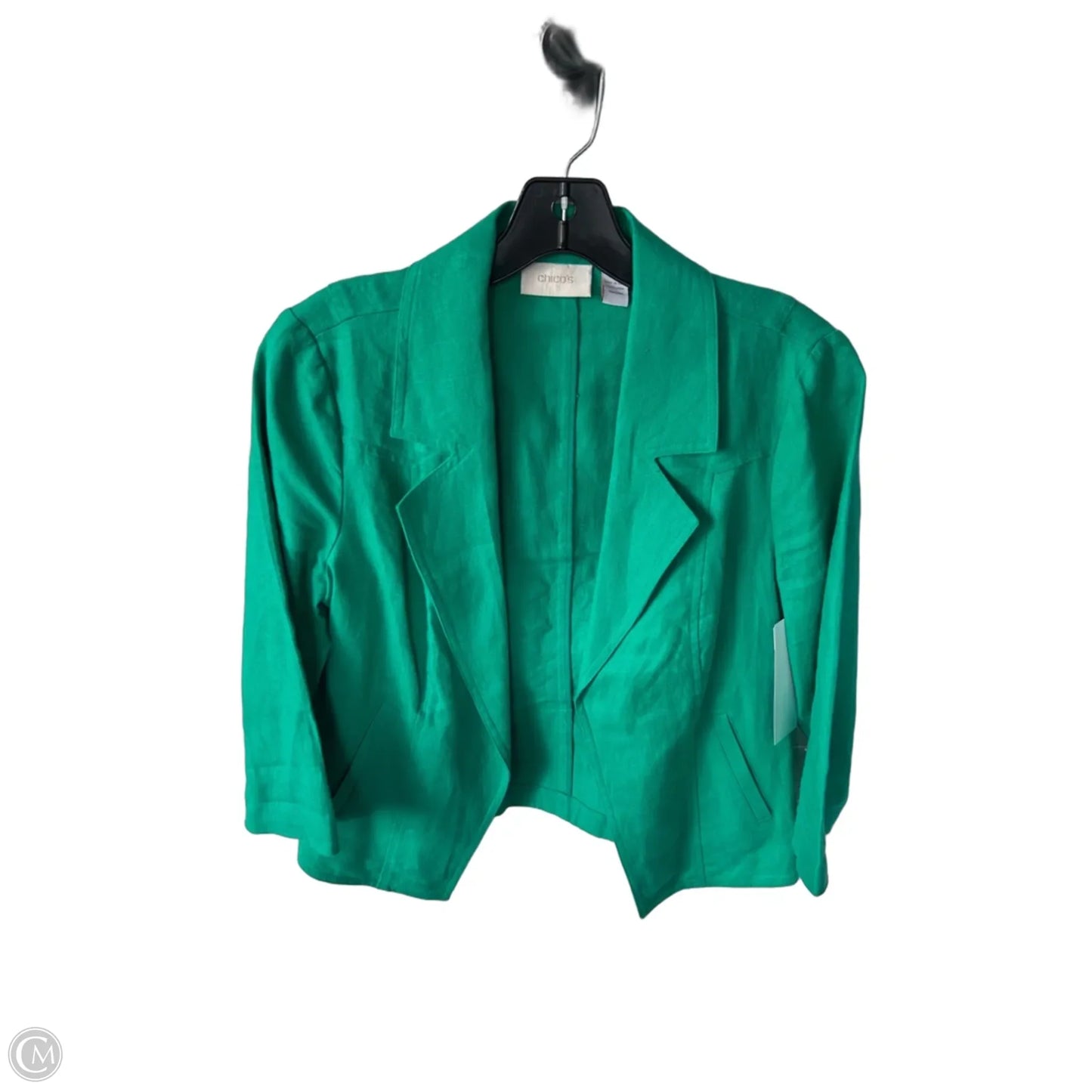 Blazer By Chicos In Green, Size: S