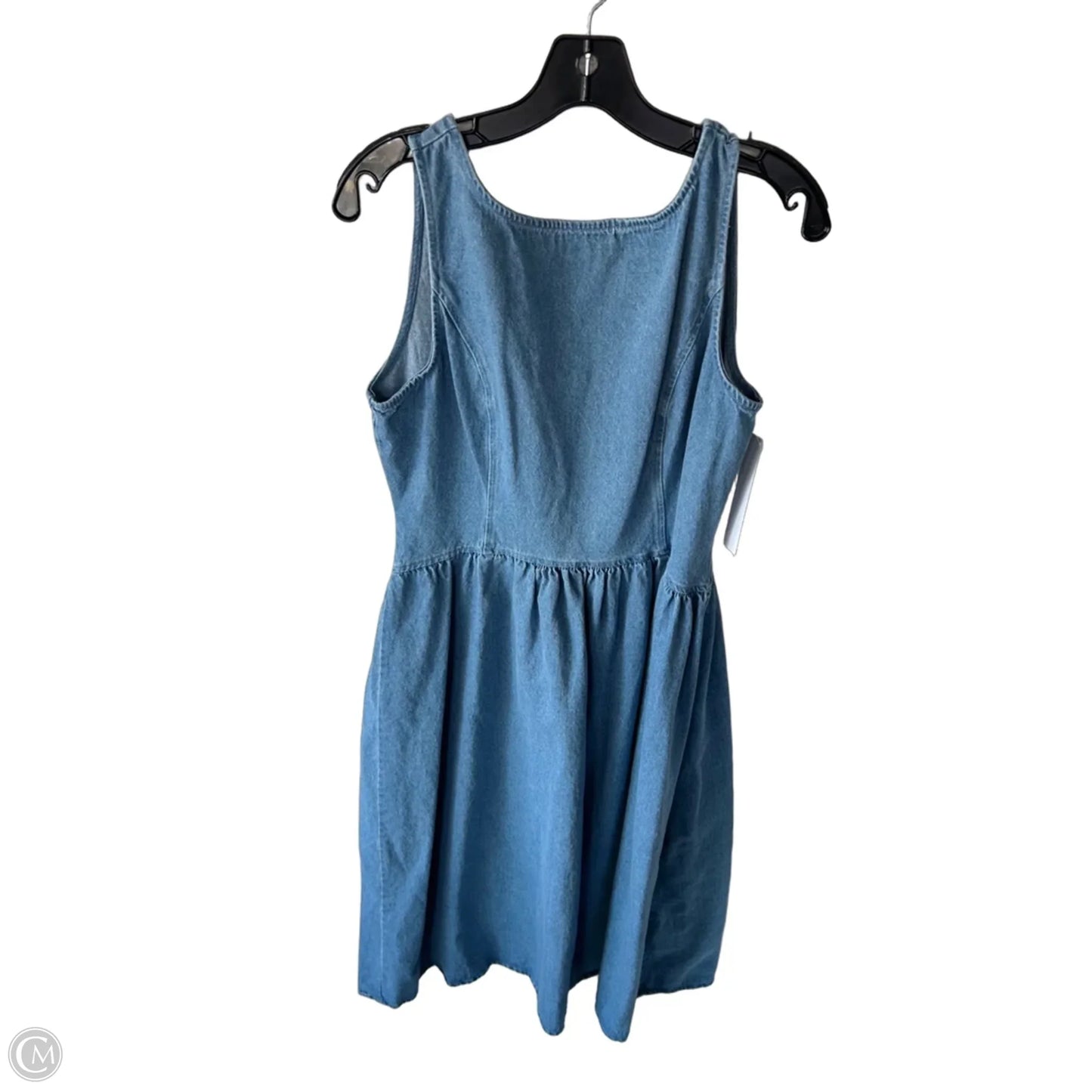 Dress Casual Maxi By Wayf In Blue Denim, Size: L