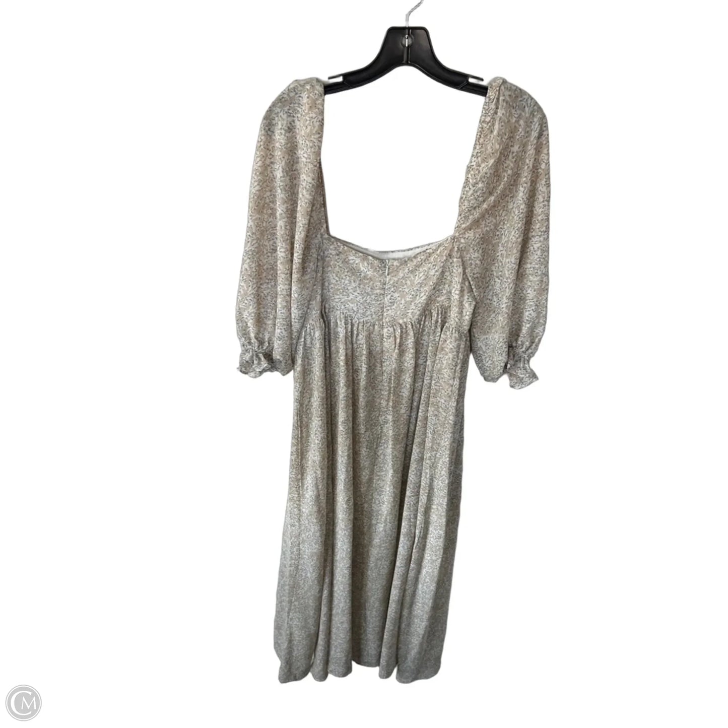 Dress Party Long By Storia In Brown & White, Size: L