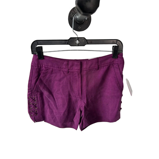Shorts By White House Black Market In Purple, Size: 0p