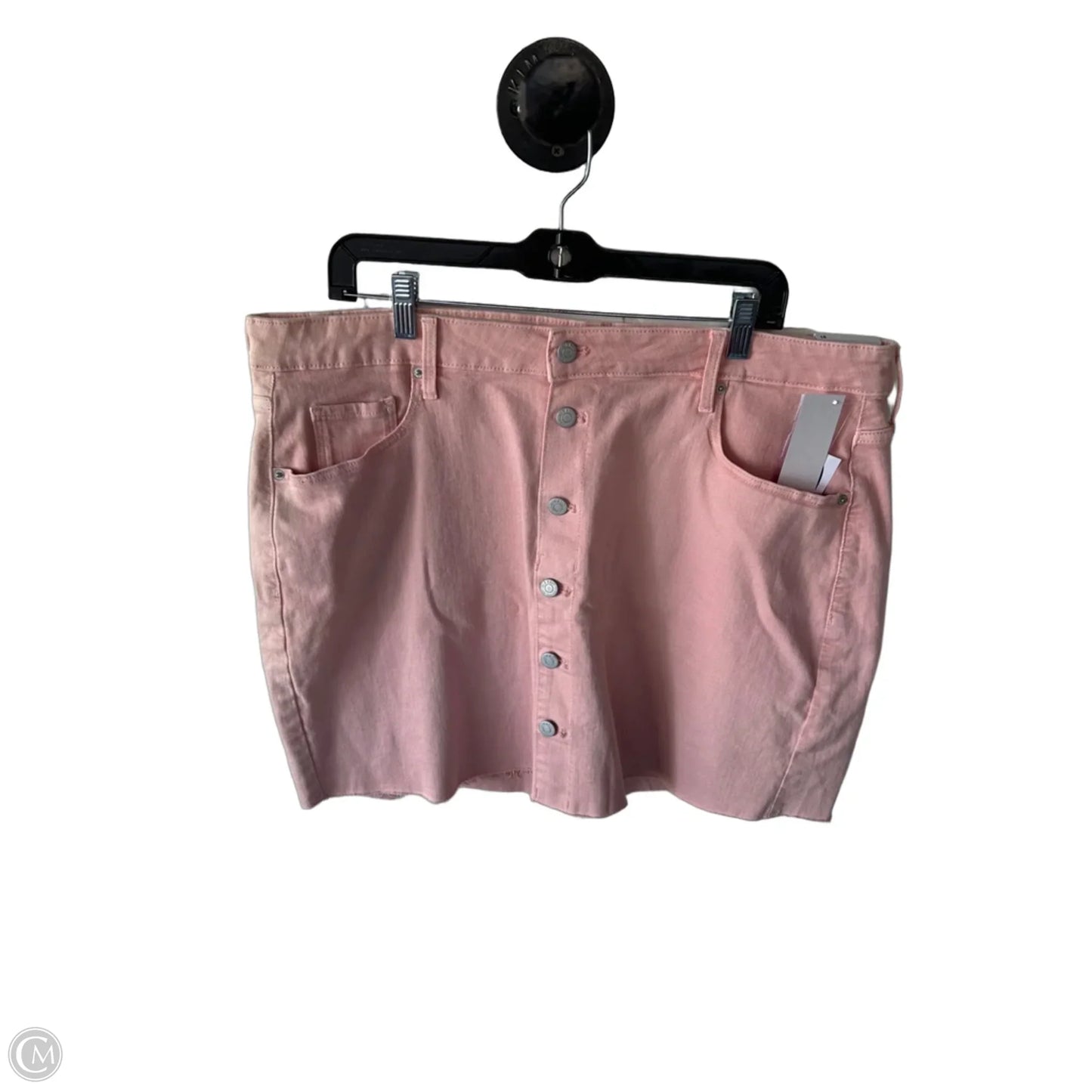 Skirt Mini & Short By Old Navy In Pink Denim, Size: 18