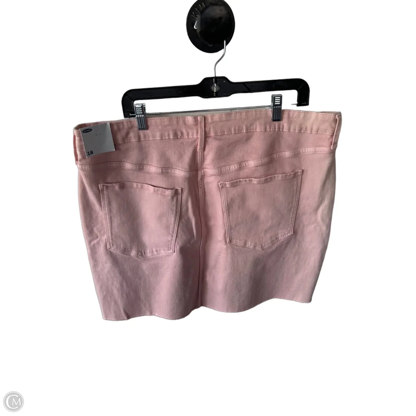 Skirt Mini & Short By Old Navy In Pink Denim, Size: 18